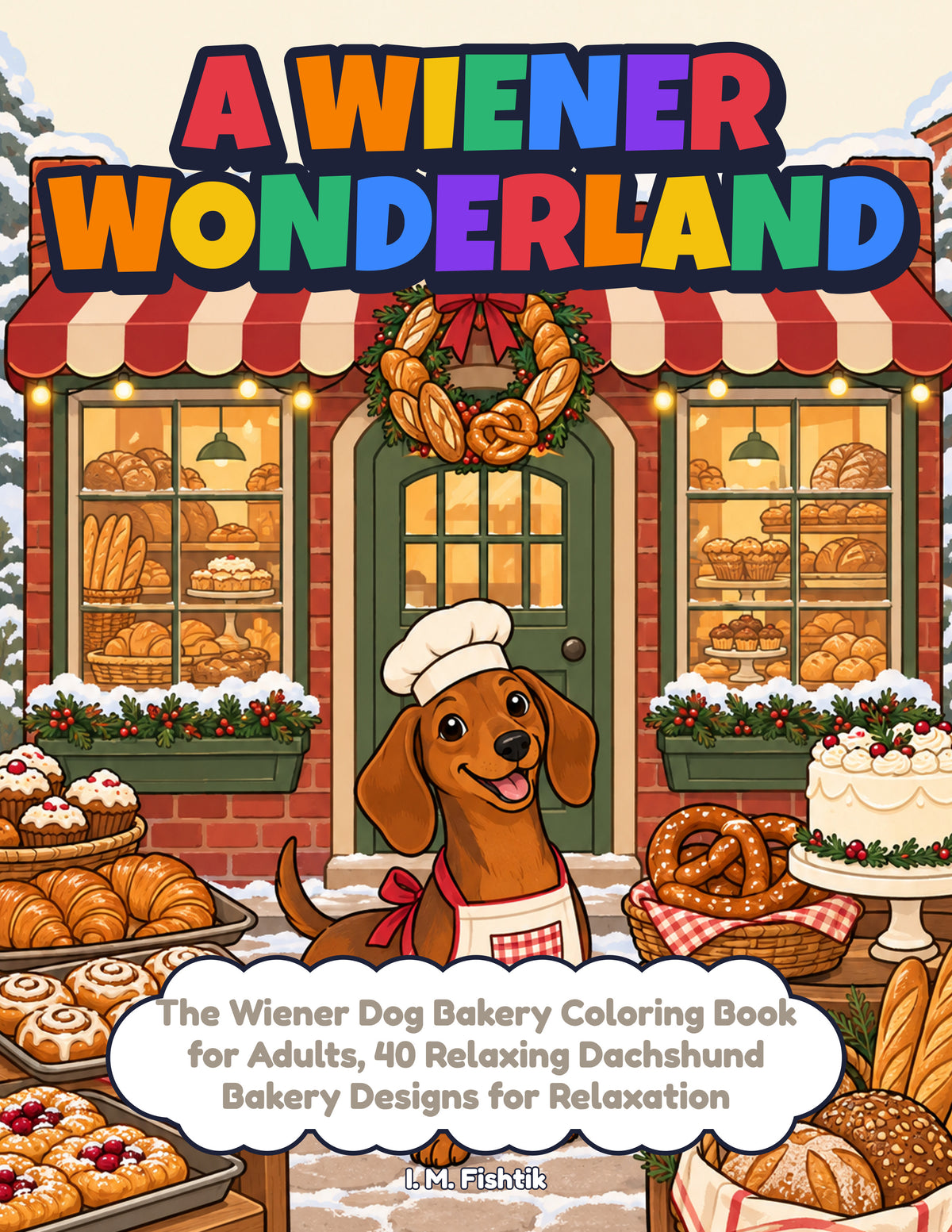 A Wiener Wonderland Coloring Book